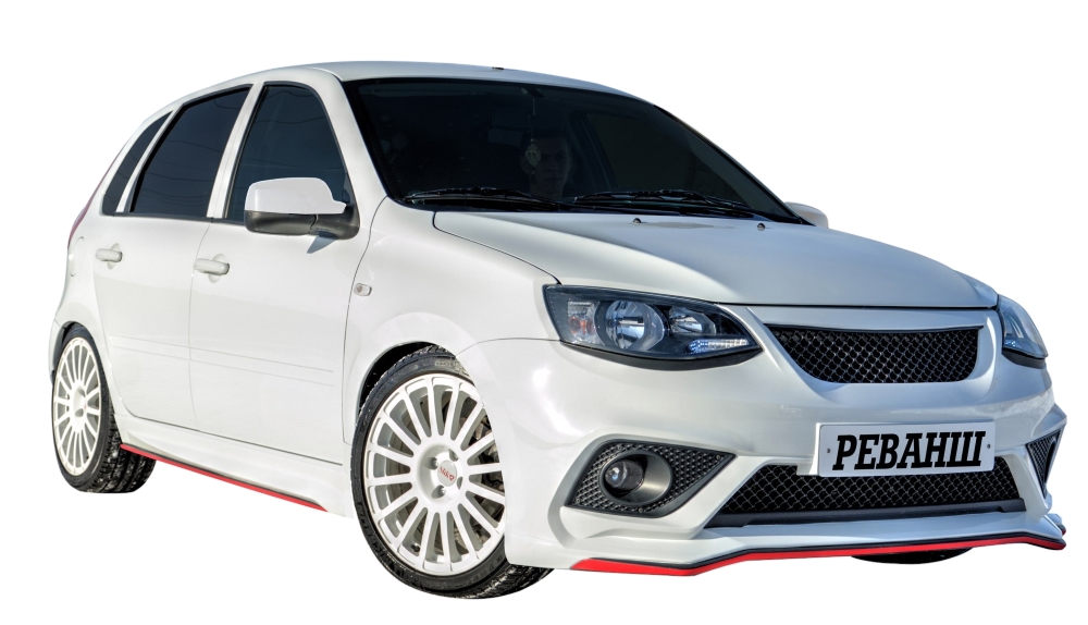Вариант тюнинга переднего бампера Калина 2 Усовершенствование бампера