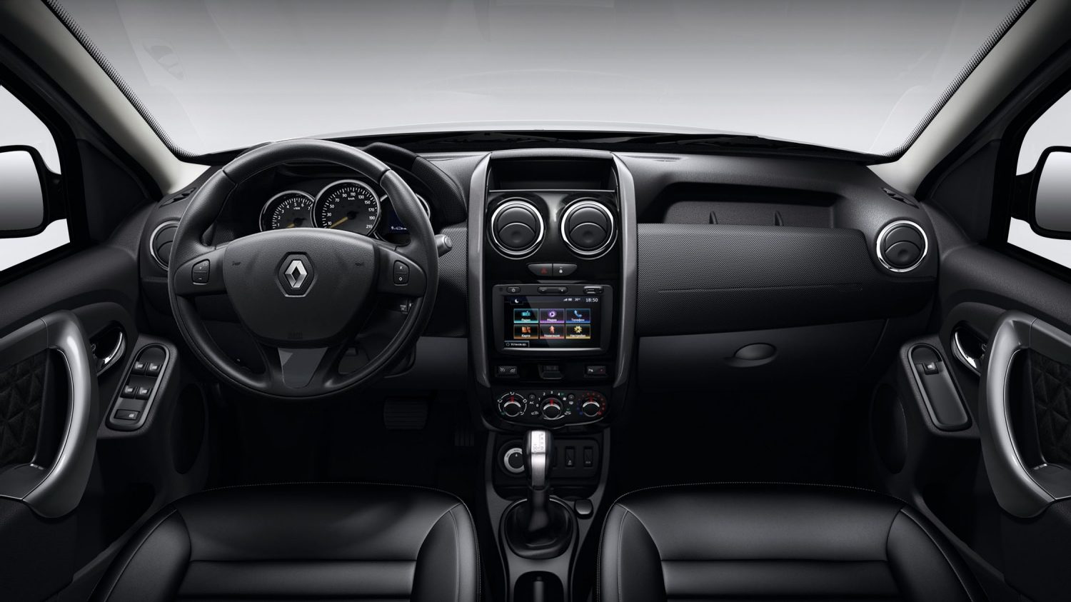 Интерьер Дастер Убранство салона