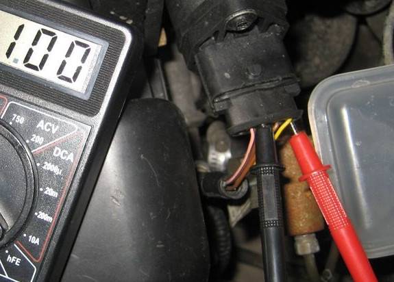 Диагностика Проверяем датчик