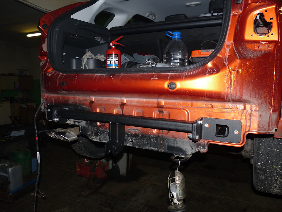 Силовая конструкция Установка фаркопа