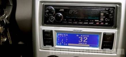 Контроль за авто Информационная панель