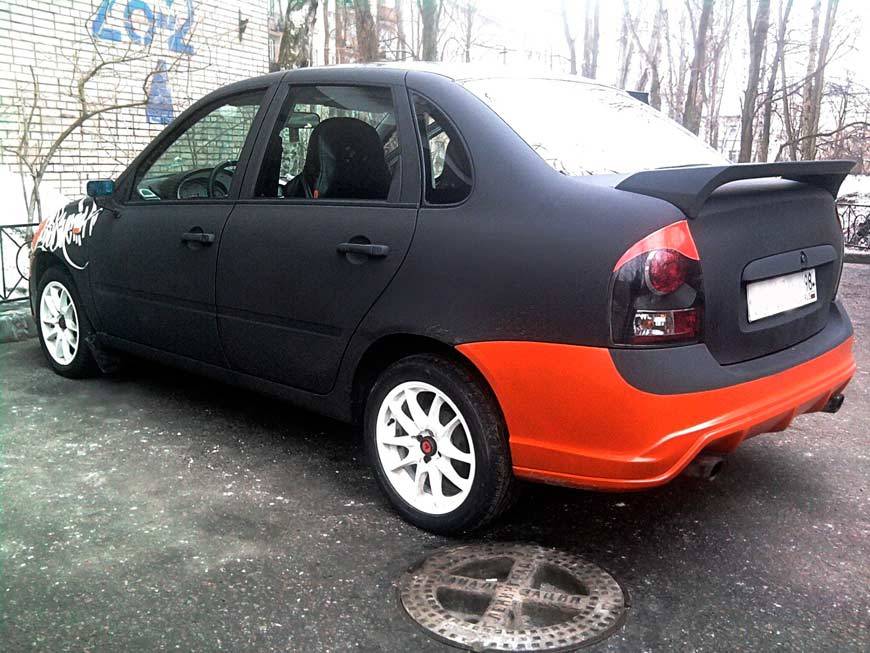 Матовый окрас Матовый окрас тюнинговой калины