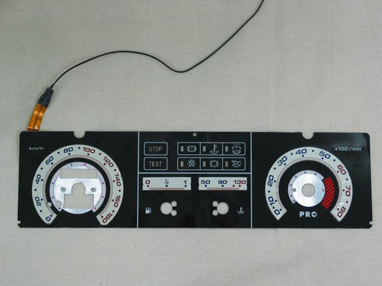 Накладка на приборную панель (вариант) Вариант накладки