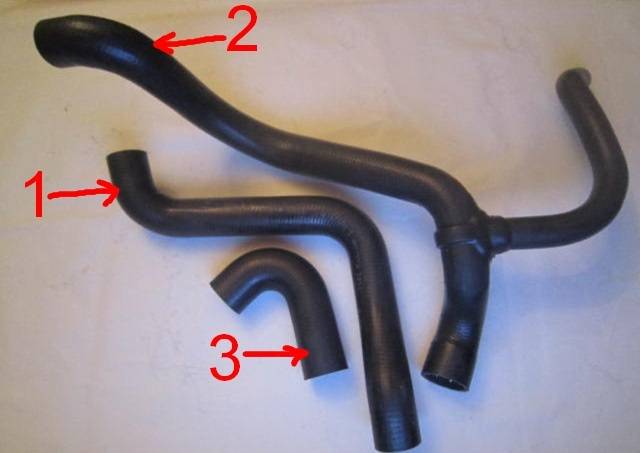 Патрубки системы