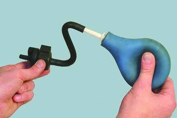 Продув клапана Продув и проверка клапана