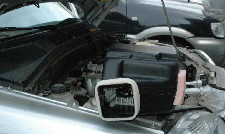 Так выглядит прибор Охладитель в машине