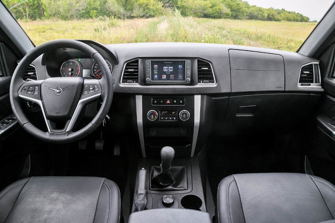 Салон УАЗ Патриот Убранство салона