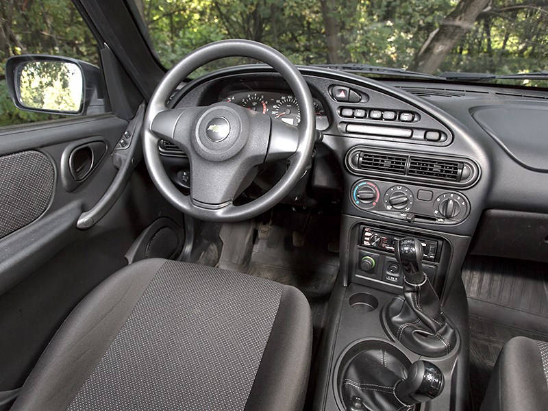 Салон Нива Шевроле За рулем нивы