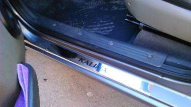 Стальные накладки на Калине