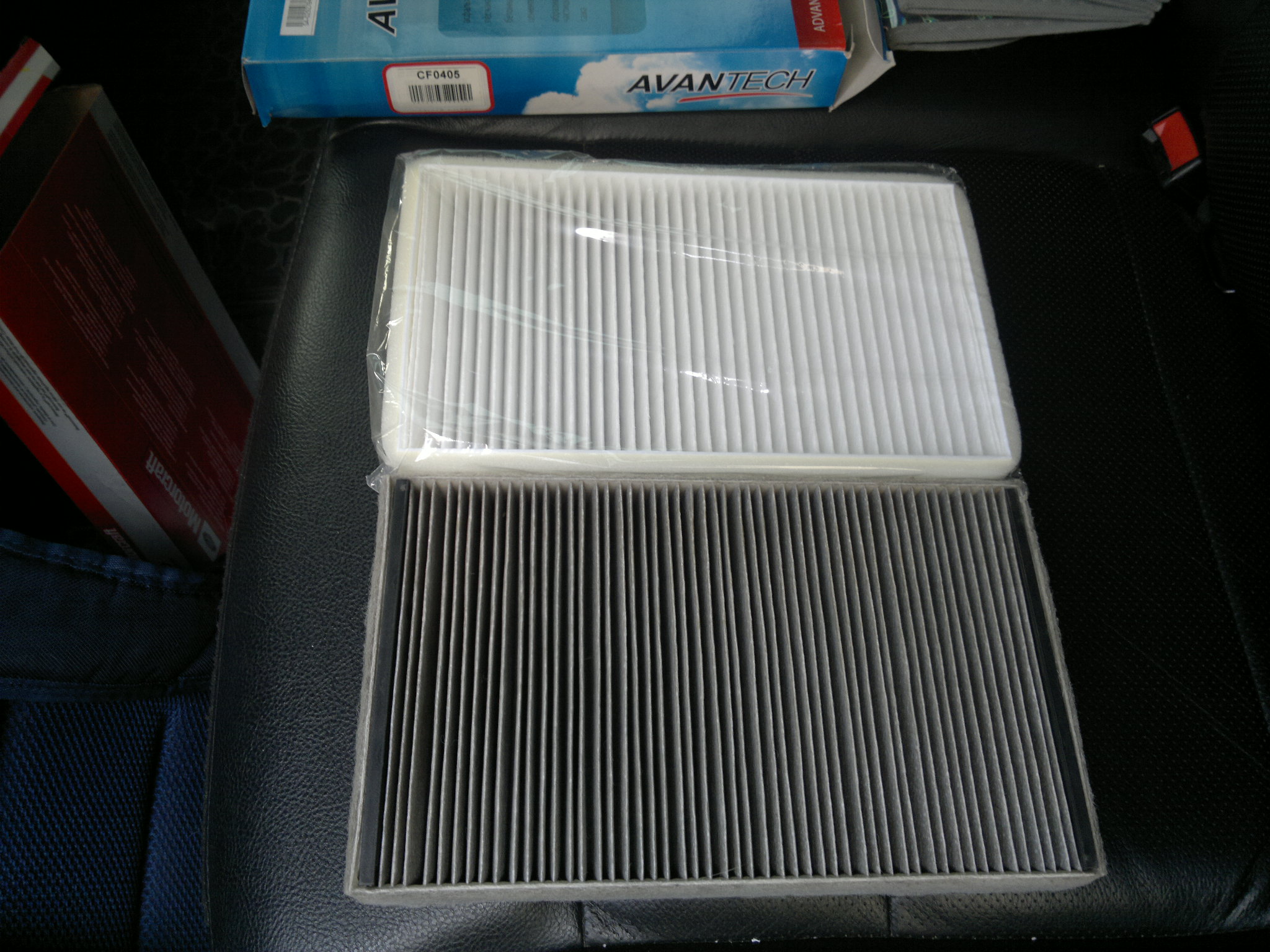 Виды салонных фильтры Угольный и бумажный фильтры