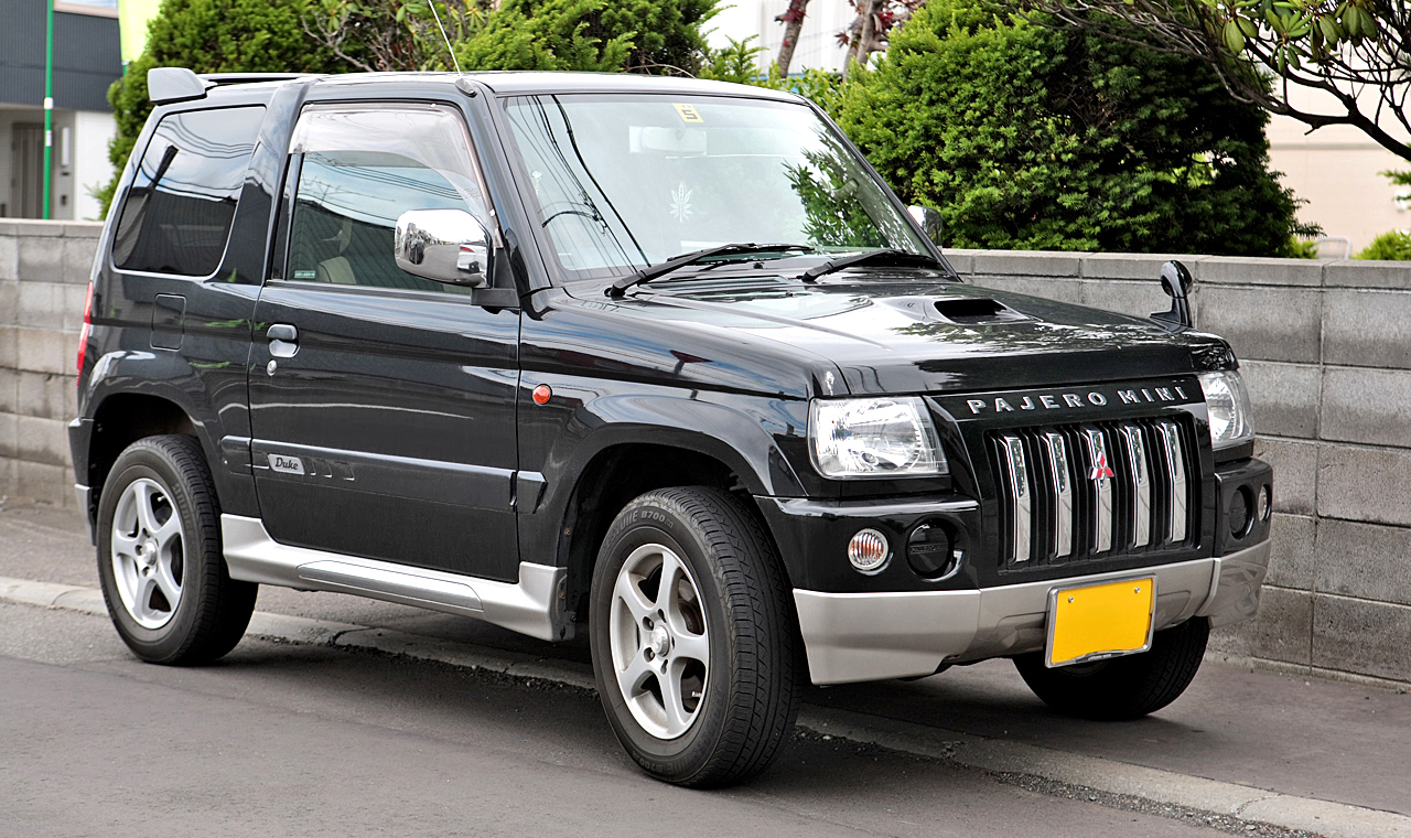 Mitsubishi Pajero mini Внешний вид авто