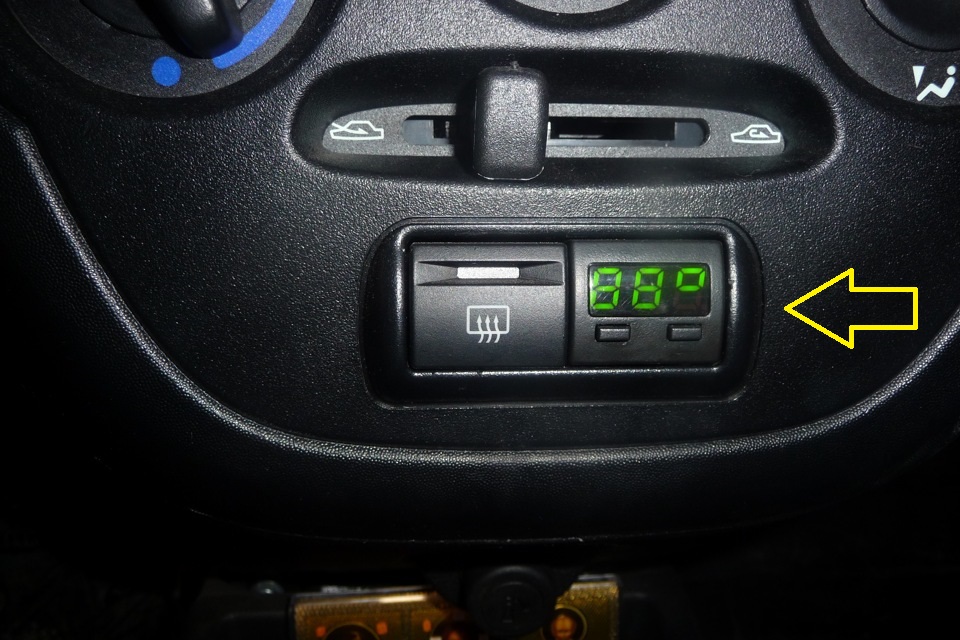 БК Штат БК в панели приборов