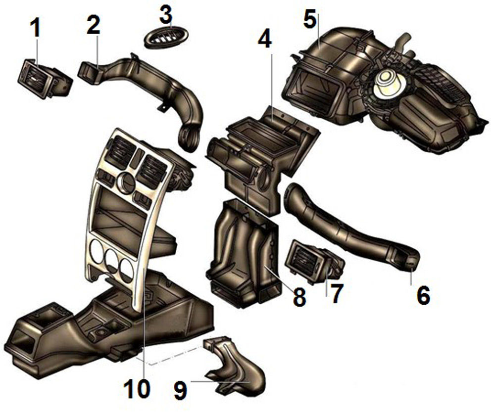 Устройство печки Сборка печки калины