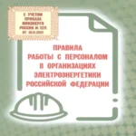 Правила работы с персоналом в организациях электроэнергетики Российской Федерации с учетом приказа Минэнерго России № 1271 от 30.11.2022 (Где дешевле?)