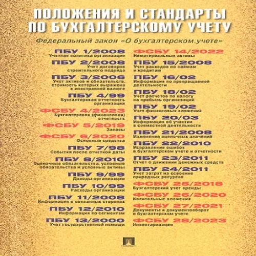 Положения и стандарты по бухгалтерскому учету (Где дешевле?)